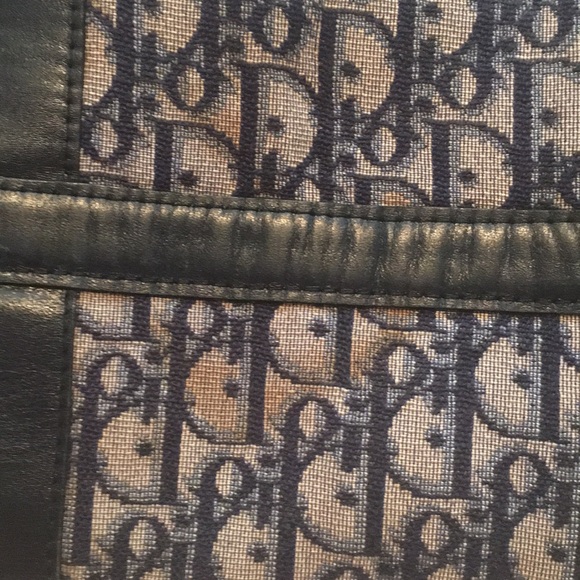 Vintage Dior travel overnight duffle bag carry on - Picture 4 of 8